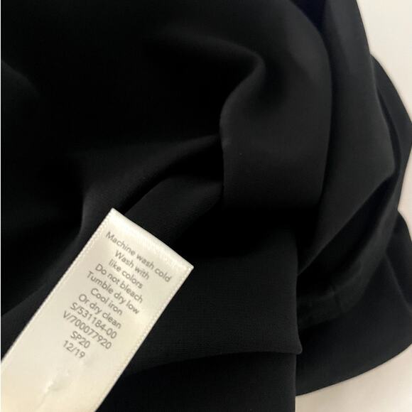 Athleta Illuminate Dress Racerback Midi Black Casual Pockets L - Picture 6 of 9